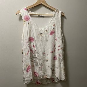 Elena Baldi Floral Blouse